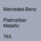 Preview: Mercedes-Benz, Platinsilber Metallic, 763.